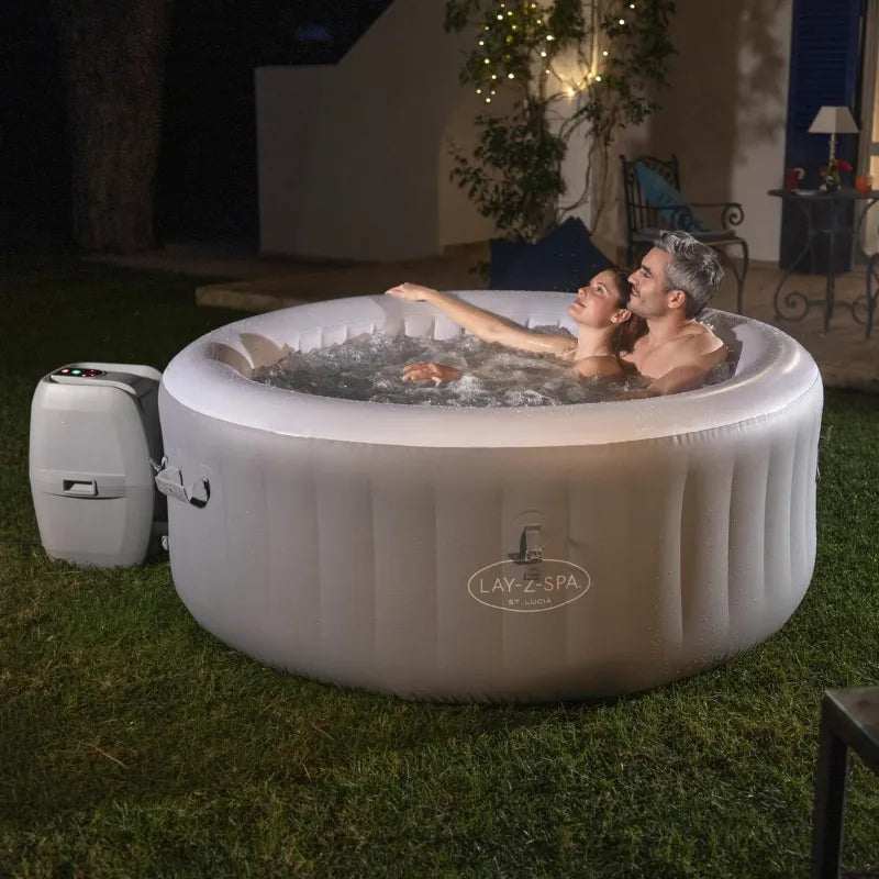 Spa Gonflable 4 Places avec 120 Jets AirJet et Chauffage Intégré
